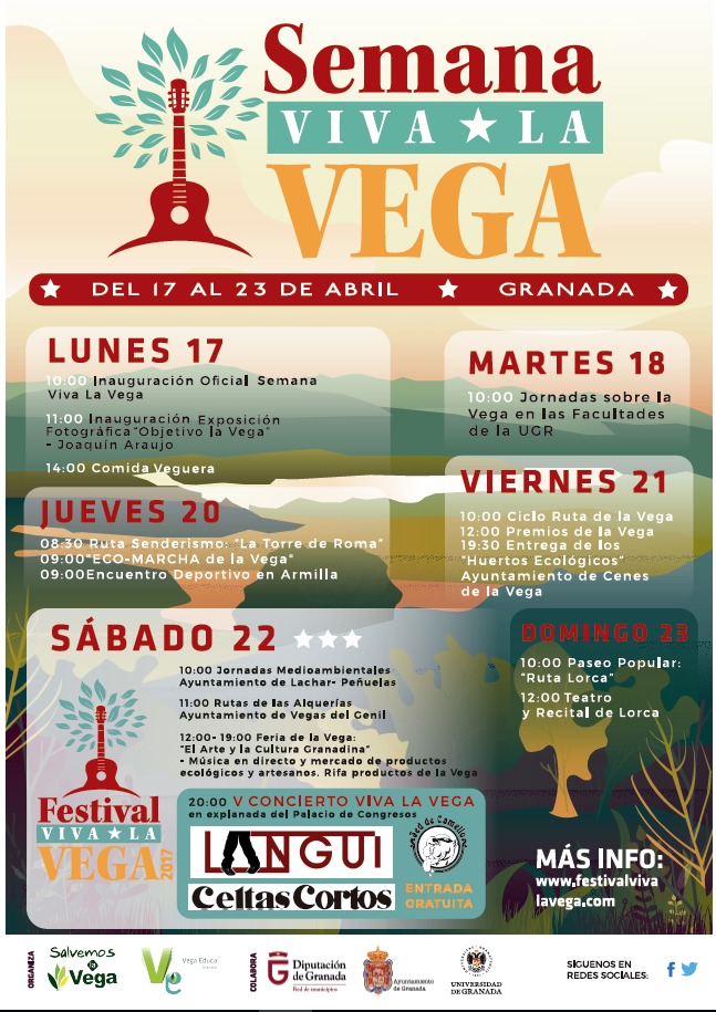 Cartel Semana Viva la Vega